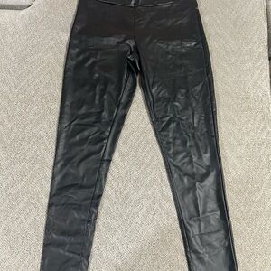 Primark Black Faux Leather Pants